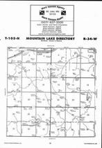 Mountain Lake Township Directory Map, Cottonwood County 2006